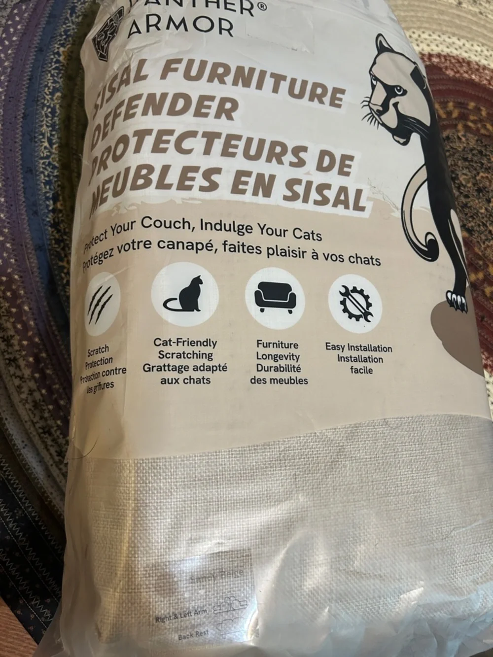 Panther Armor Sisal Furniture Defender